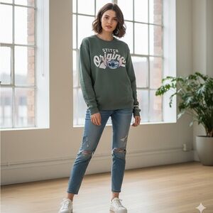 Disney Stitch Original Sweatshirt- XS